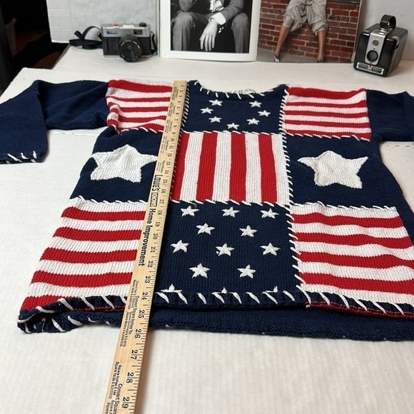 Chaus sport American flag sweater - Picture 7 of 9
